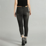 Women Black Skinny Fit Mid-Rise Clean Look Stretchable Jeans